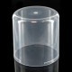 Capot PP naturel "cristal" bords arrondis