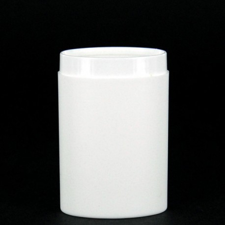 Flacon ovale 15 ml blanc Micro