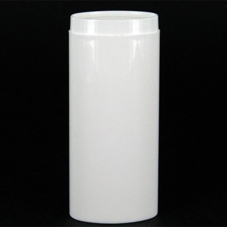 Flacon ovale 30 ml blanc micro