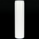 Flacon rond 50 ml blanc Micro
