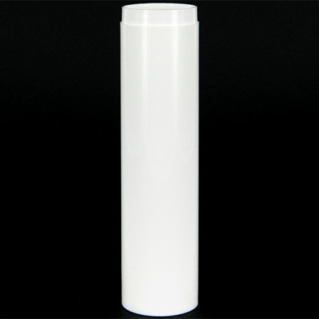 Flacon rond 50 ml blanc Micro